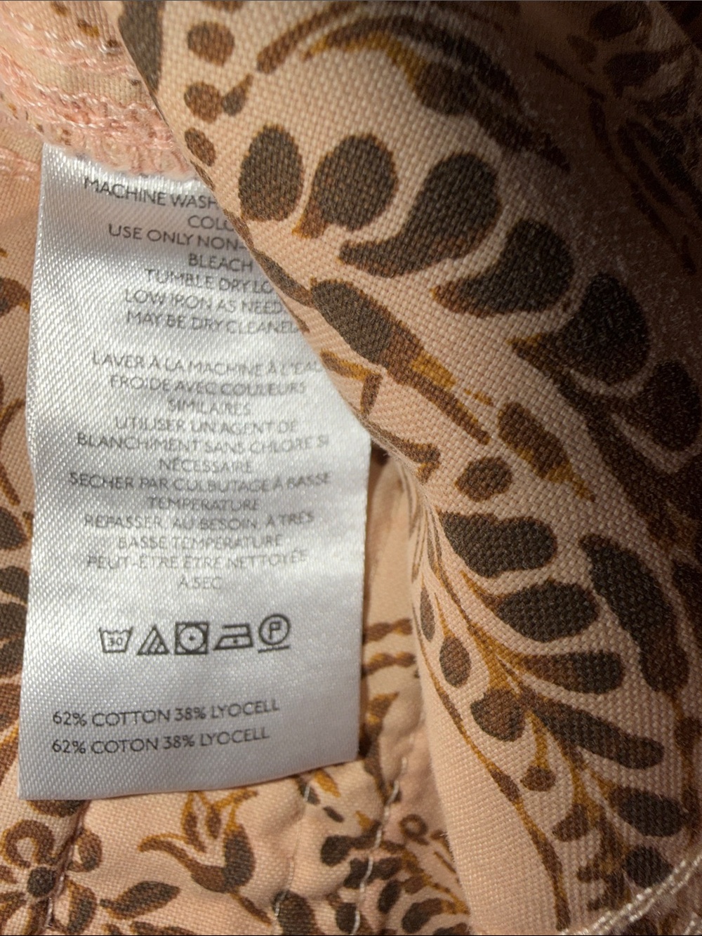 Anthropologie Pilcro Blush Pink Midi Skirt size 6 - Picture 9 of 11
